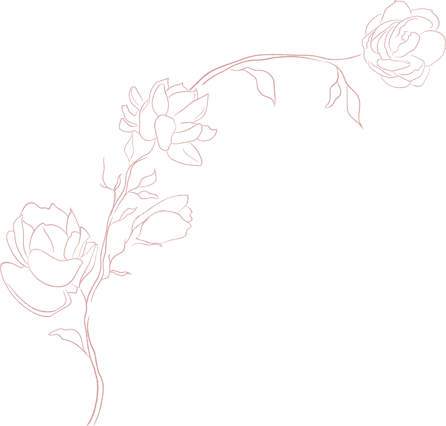 elemento floral decorativo